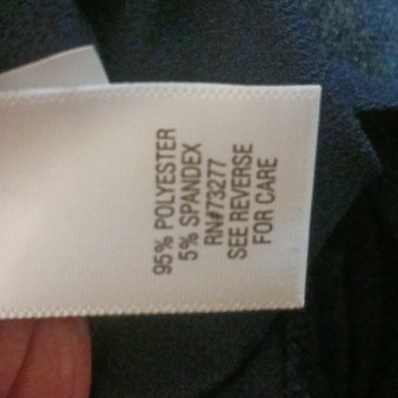 NWT~DANA BUCHMAN~ Blue Floral Dress - Picture 8 of 9